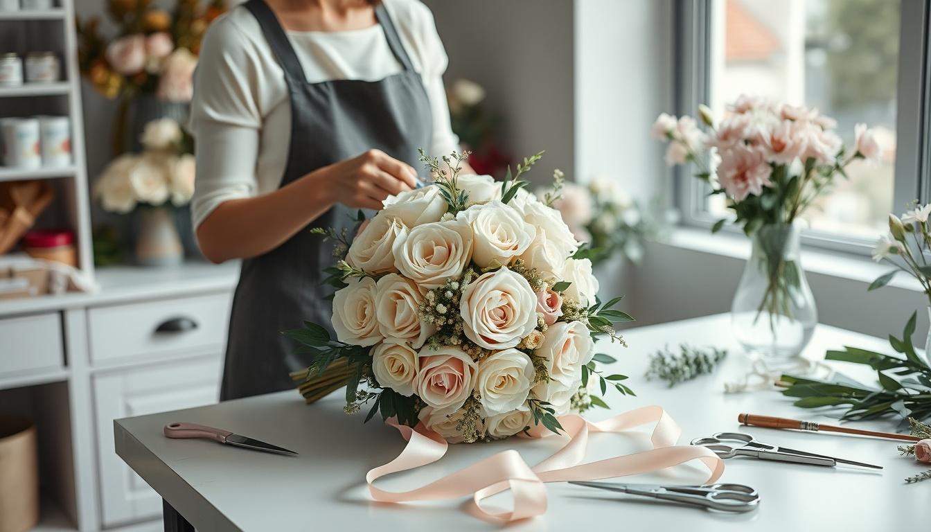 Floral design for intimate events